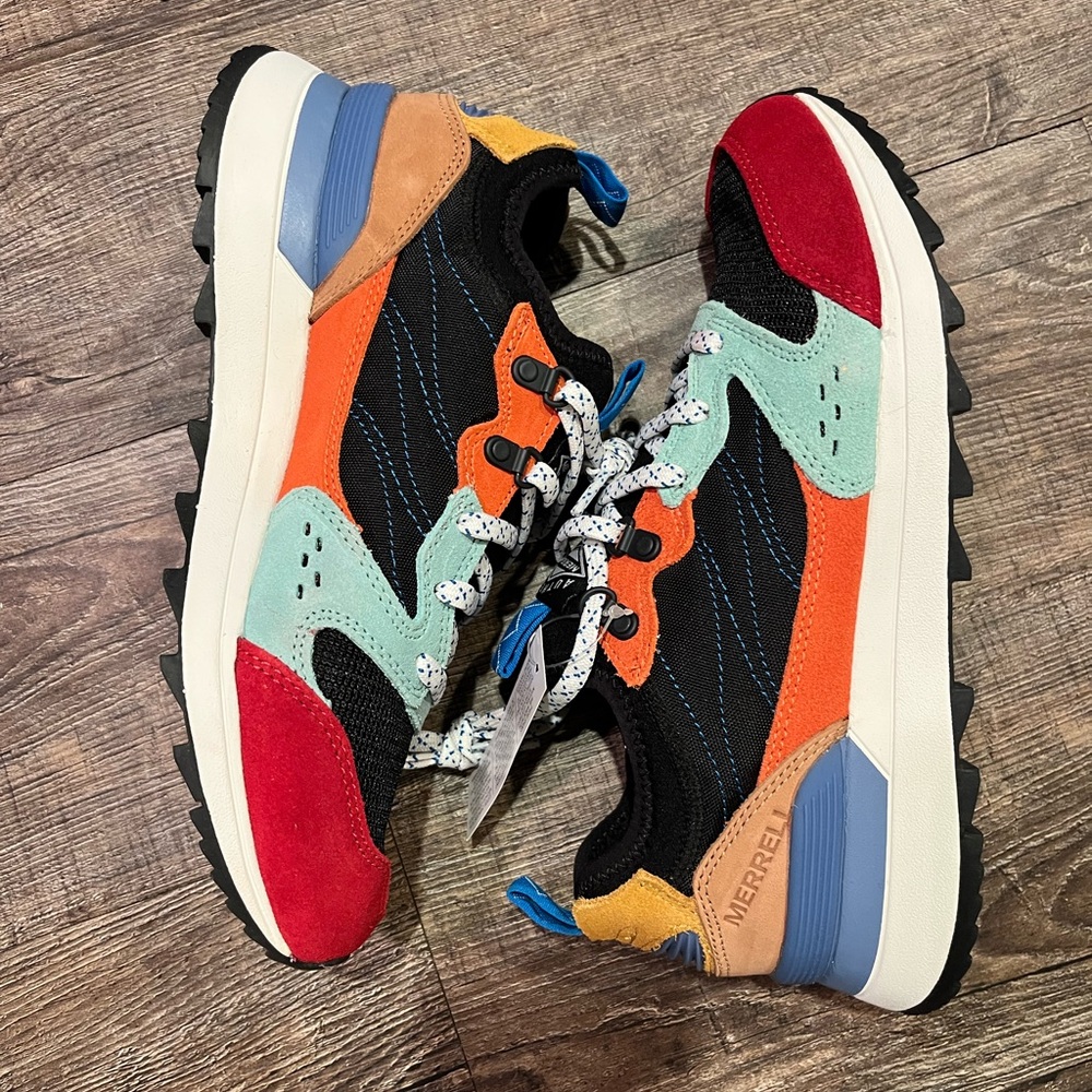 Merrell Multicolor Sneakers - Red, Orange, Blue, Green, Black